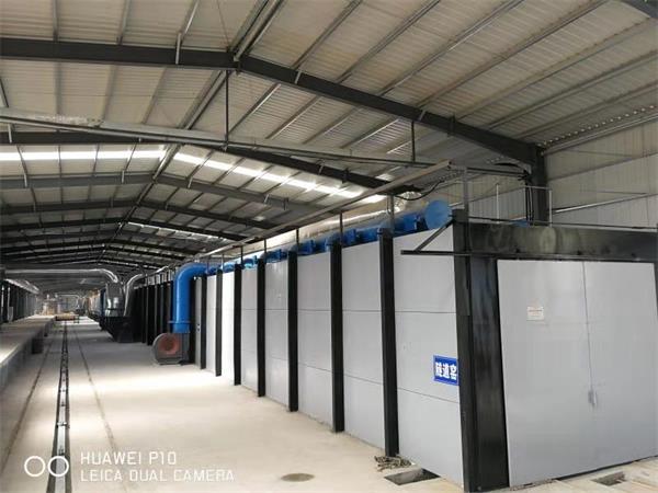 180.5×3.2米天然氣燒硅磚新型節(jié)能隧道窯（設(shè)計1550℃，能耗75m3/噸產(chǎn)品）